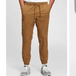 ‼️ SOLD ‼️ Slim Canvas Joggers with Gapflex